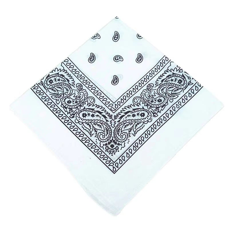 Washable Dog Bandana with Scarf Print - Large Dog Grooming and Accessory Triangle Bib