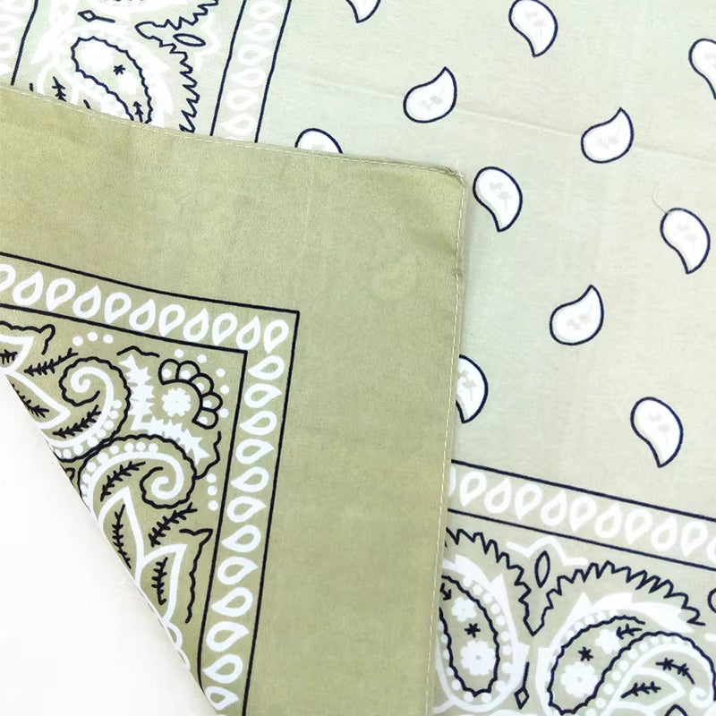 Washable Dog Bandana with Scarf Print - Large Dog Grooming and Accessory Triangle Bib