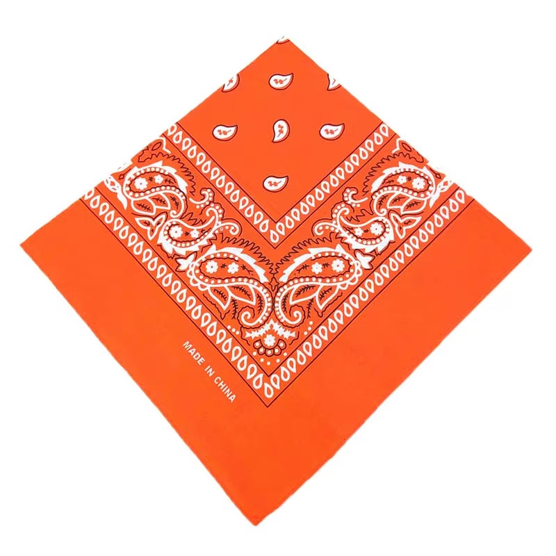 Washable Dog Bandana with Scarf Print - Large Dog Grooming and Accessory Triangle Bib