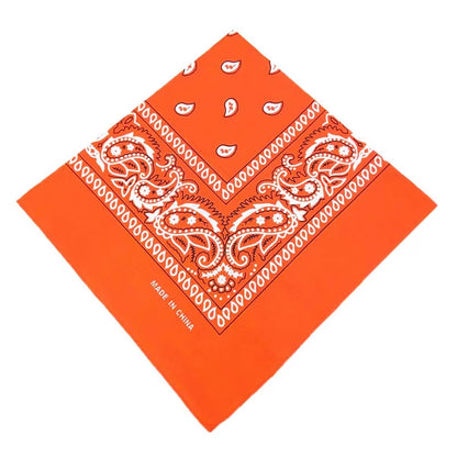 Washable Dog Bandana with Scarf Print - Large Dog Grooming and Accessory Triangle Bib