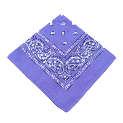 Washable Dog Bandana with Scarf Print - Large Dog Grooming and Accessory Triangle Bib